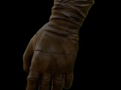 GLOVE ASSET Free 3D model