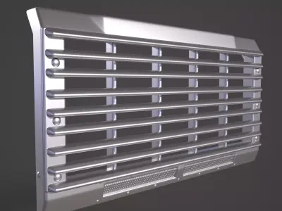 LAND ROVER DEFENDER 110 GRILL 3D print model