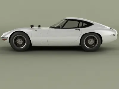 Toyota 2000GT 3D model