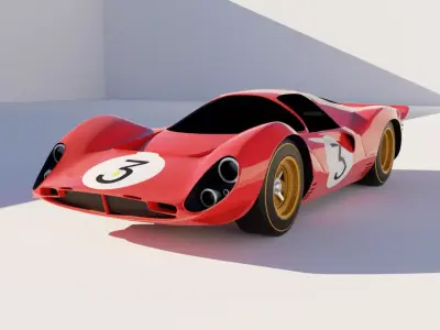 Ferrari 330 P4 3D model