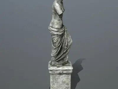 Venus  de  Milo Low-poly 3D model