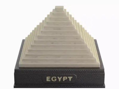Pyramid Toy B 01 Low-poly 3D model