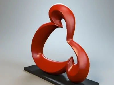 Abstract Figure m07 P 3D print model