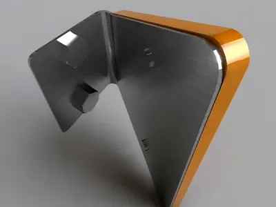 Road Delineator 3D model