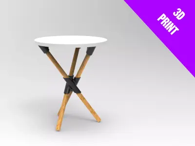 SIDE TABLE - BEDSIDE TABLE - 3D PRINT 3D print model