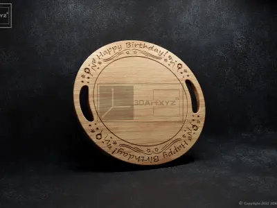 Celebration Pack - CNC Files for Wood 3D model