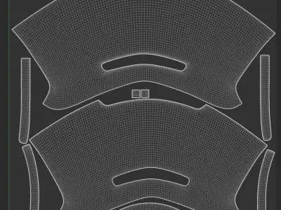 Cyclist Helmet Free 3D model