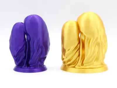 Abstract Mother and Child 3D print model