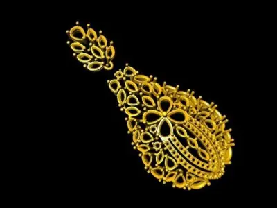 Rhino 3d new earing 3D model