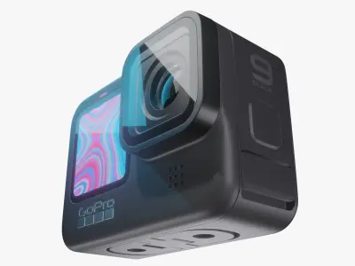 GoPro Hero Nine Black  3D model