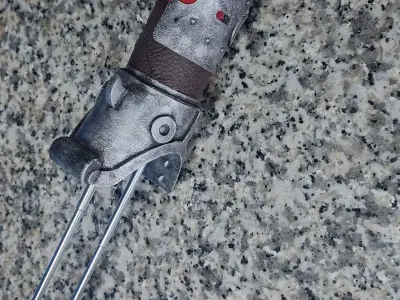 Foldable Hiccup sword 3D print model