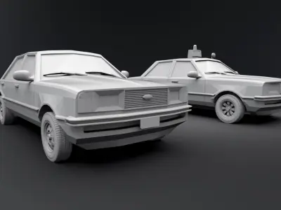 Cortina mk4 Scale Model 3D print model