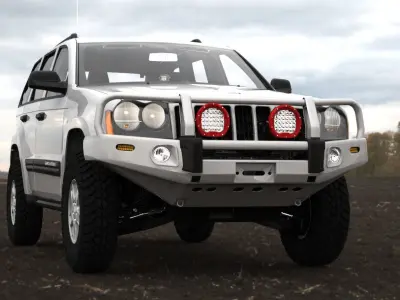 JEEP CHEROKKE ARB 2009  3D model