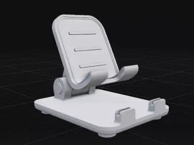 Phone Stand  Smartphone Holder Two Model Pack  3D Print Model 3D print model