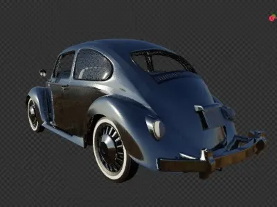 Volkswagen Beetle  3D model