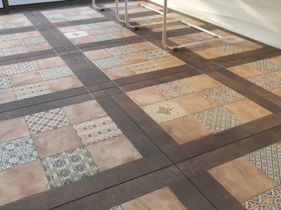 Oneker Tile Set 3D model