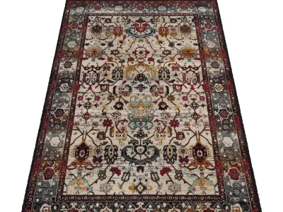 Rug Set 2052 3D model