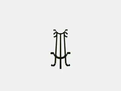 GULDHONA Vertical clothes hanger 3D model