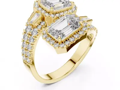 Designer Rings 3D model