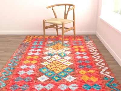 Rugs No 342 Low-poly 3D model