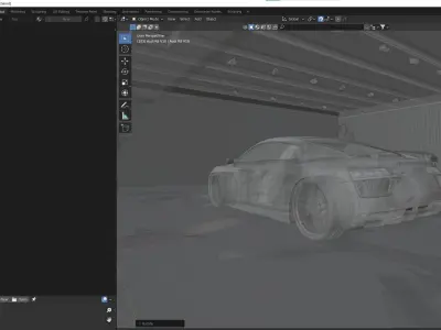 Audi R8 V10 3D model