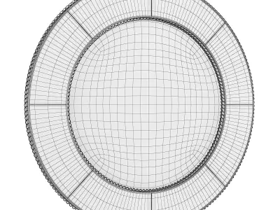 CROWN MIRROR Low-poly 3D model