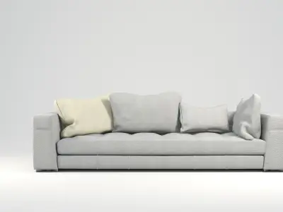 Contemporary sofa 3D model