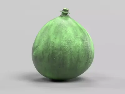 -Fig - Green- 3D model
