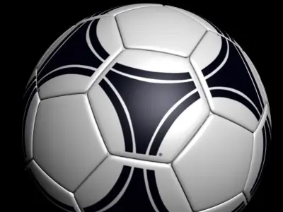 classic soccer ball 3D model