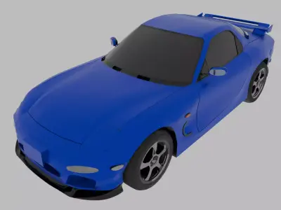 MazdaRX7 3D model