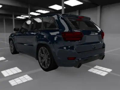 jeep grand cherokee Low-poly 3D model purchase