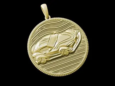 Swift Car Pendant 3D print model