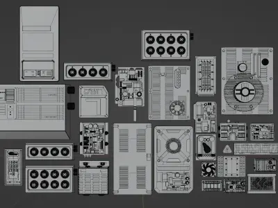 Star Wars Panel Pack 05 3D model