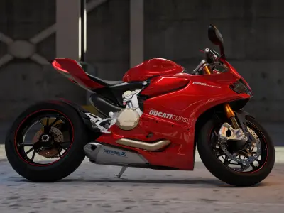 Ducati Panigal V2 3D model
