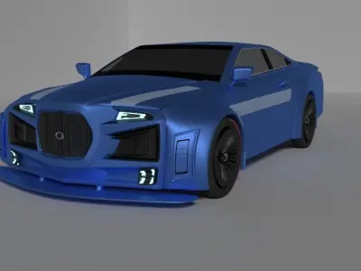 sports car 3D model