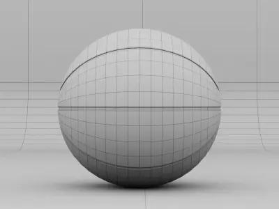 NBA Wilson Official Game basketball 2026 3D model 3D model