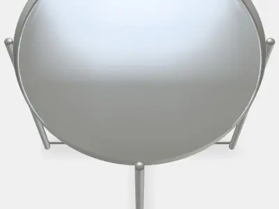 GLADOM Table with tray Low-poly 3D model