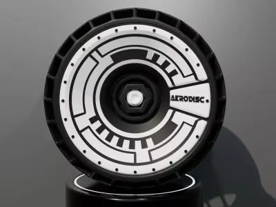 Battle Wheels - Game Ready 3D model