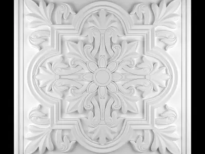  Decorative Wall Panel 05 3D model