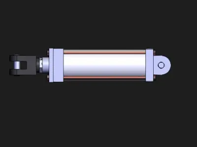 HYDRAULIC ACTUATOR 3D model