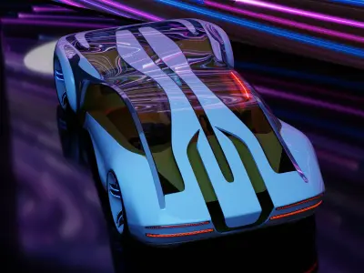 cosmo hypercar 3D model