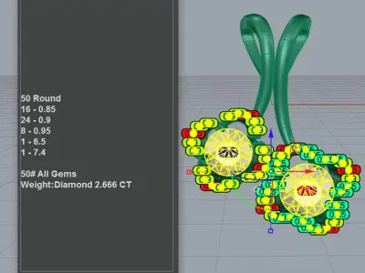 Clover Necklace 3D print model