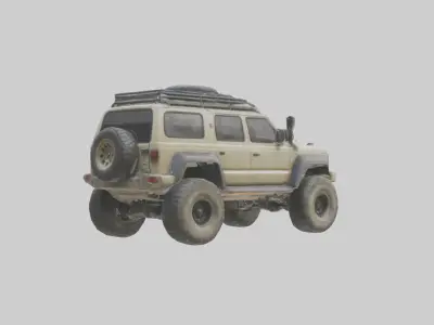 Offroad 4x4 Vehicle model 3D model