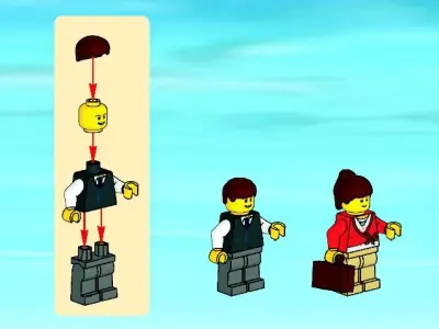 TwindBricks3D - 7937 Train Station 3D print model