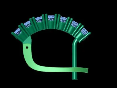 Earrings 30 3D print model