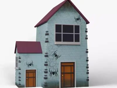 Halloween House  3D model