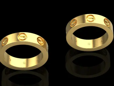 Rings 40166 3D print model