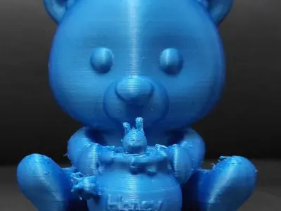 Bear Honey Pot 3D print model