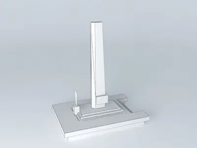Monument to Labrador Free 3D model