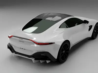 Aston Martin Vantage 3D model